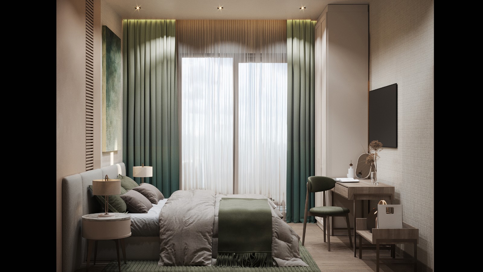 PENTHOUSE - Dvosoban apartman (pogled na more + balkon + sofa)